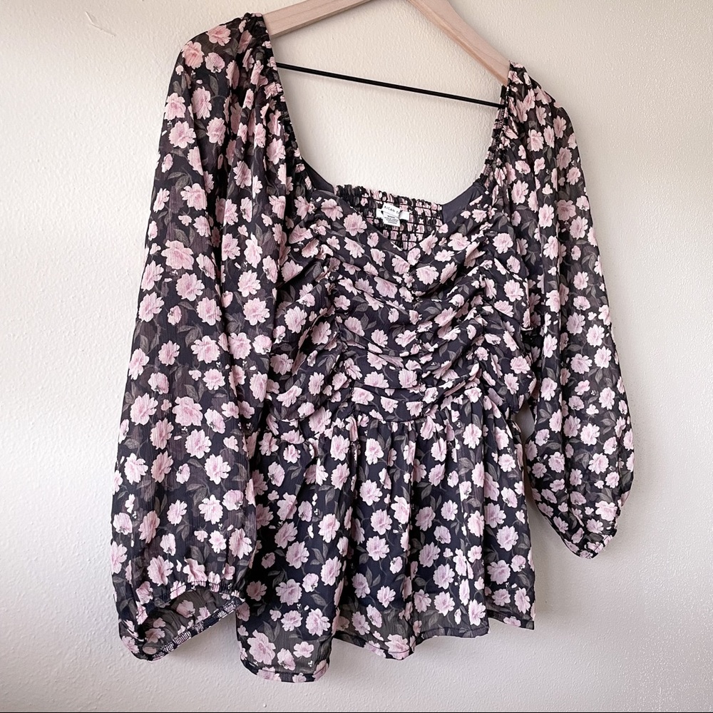 ‼️SOLD‼️ American Eagle Long Sleeve Blouse - Picture 2 of 9